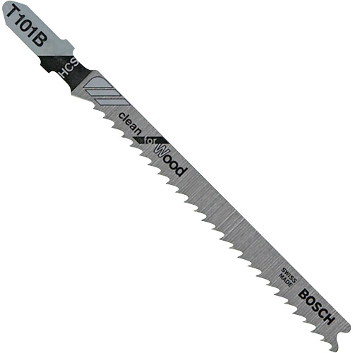 Lame de scie alternative pour la coupe du bois, Acier &agrave; haute teneur en carbone, Tige en T, 4" lo, 10 dents par pouce Nassau Supply