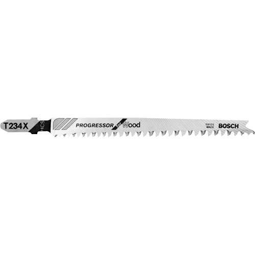 Lame de scie sauteuse, Acier &agrave; haute teneur en carbone, Tige en T, 4-5/8" lo, 8-12 dents par pouce Nassau Supply