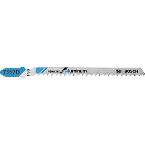 Jigsaw Blades, High Speed Steel, T-Shank, 4" L, 8 TPI Nassau Supply