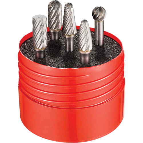 VA Cut Rotary Burr Set, 5 Pieces Nassau Supply
