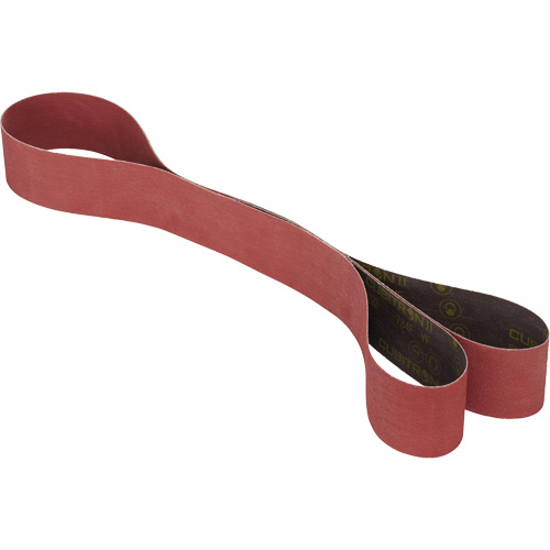 Courroie en toile Cubitron II , 1/2" la x 18" lo, C&eacute;ramique, Grain 120+ Nassau Supply