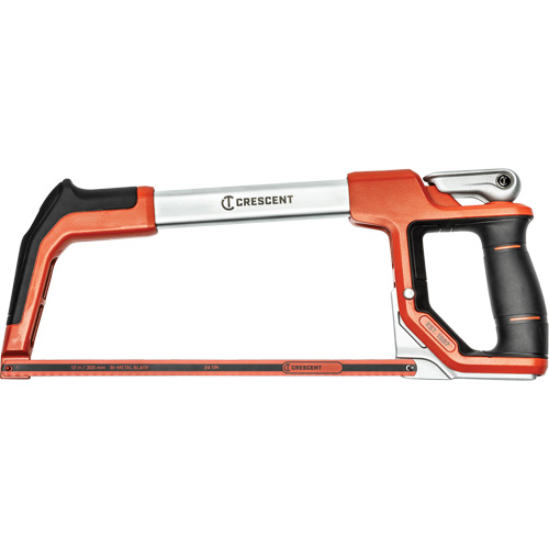 Fast Tension Hacksaw with Dual Material Handle, 12", Ergonomic Handle Nassau Supply