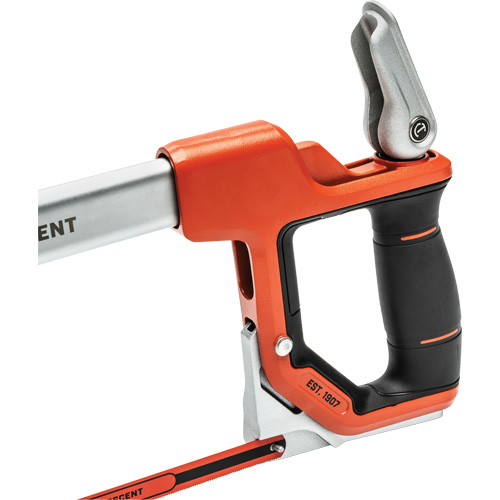 Fast Tension Hacksaw with Dual Material Handle, 12", Ergonomic Handle Nassau Supply