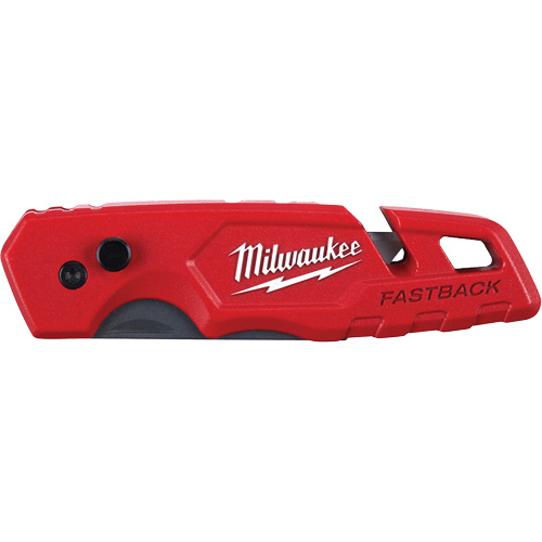 FASTBACK Folding Utility Knife, Metal Handle Nassau Supply