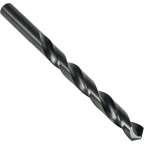 R18B Type B Heavy-Duty Jobber Drill, High Speed Steel, #10, 3-5/8"/92.08 mm L, 2-7/16"/61.91 mm Flute, 135° Point Angle Nassau Supply