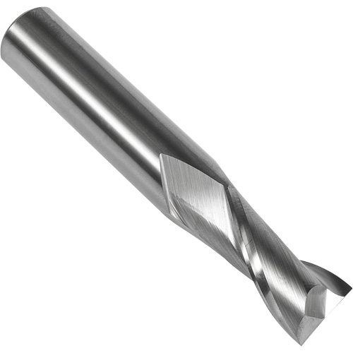 Fraise en bout carr&eacute;e 30° S108, 1/4" dia., 2-1/2" lo, 2 cannelures, 1/4" tige, Carbure Nassau Supply