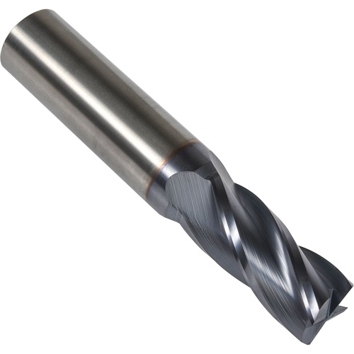 Fraise en bout carr&eacute;e 30° S234, 1/16" dia., 1-1/2" lo, 4 cannelures, 1/8" tige, Carbure Nassau Supply
