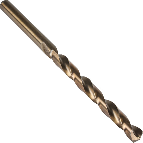 Foret long pour gros travaux, #7, Acier rapide au cobalt, Cannelure 3-5/8", Pointe de 135° Nassau Supply
