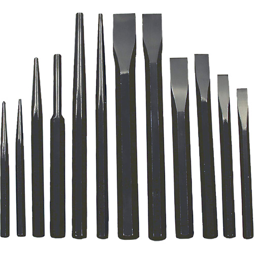 IPC-12 Jumbo Punch & Chisel Set, 12 Pieces Nassau Supply