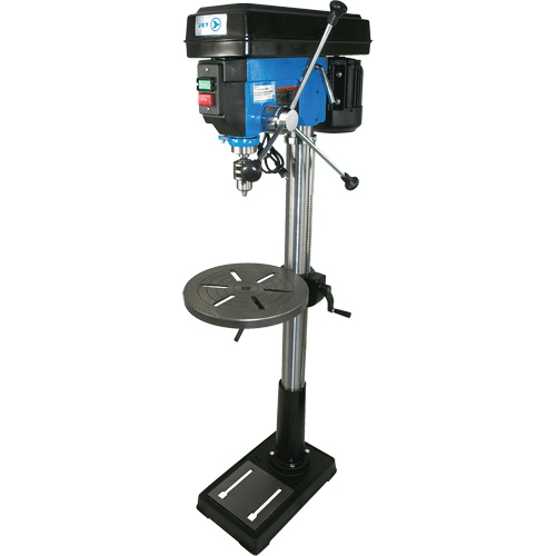 Perceuse &agrave; colonne de plancher &agrave; 16 vitesses, 17", Mandrin 5/8", 3380 tr/min Nassau Supply
