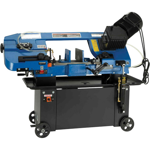 JHVG-712 Metal Bandsaw, Horizontal, 7" Round and 7" x 12" Rectangular Cutting Capacity Nassau Supply