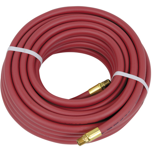 Heavy-Duty Air Hose, Air, PVC, 3/8" dia. x 50', 300 psi, 1/4 NPT Nassau Supply