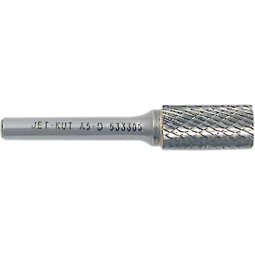Fraise cylindrique JET-KUT, 3/8" Dia., 1/4" Tige, 3/4" Prof. de la coupe Nassau Supply