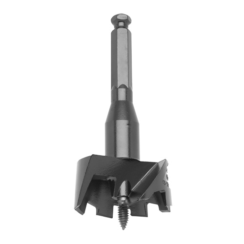 Foret standard &agrave; alimentation automatique robuste, 2-1/8", Longeur de 4-1/2", Tige 7/16" hexagonal Nassau Supply