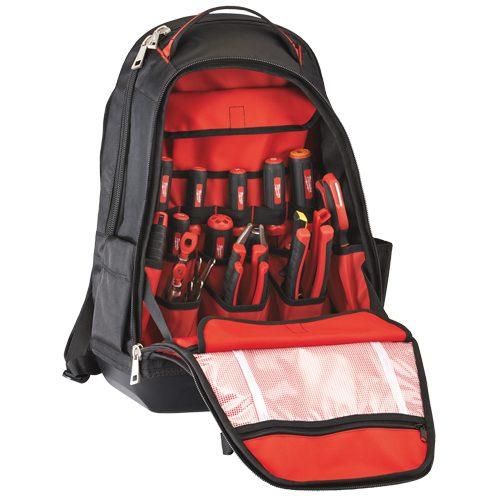 Sac &agrave; dos de chantier, 20" lo x 16" la, Noir, Balistique Nassau Supply
