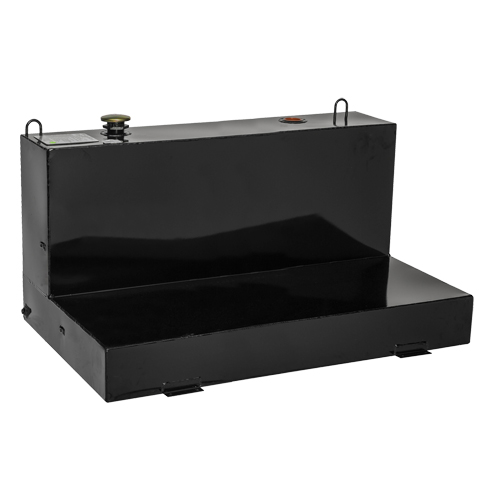 R&eacute;servoir de transfert pour carburant en acier, Acier, Capacit&eacute; 100 gal., Noir Nassau Supply