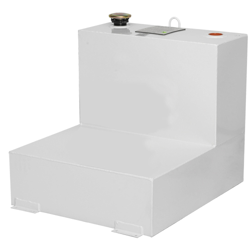 R&eacute;servoir de transfert pour carburant en acier, Acier, Capacit&eacute; 48 gal., Blanc Nassau Supply