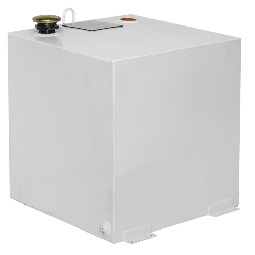 R&eacute;servoir de transfert pour carburant en acier, Acier, Capacit&eacute; 50 gal., Blanc Nassau Supply