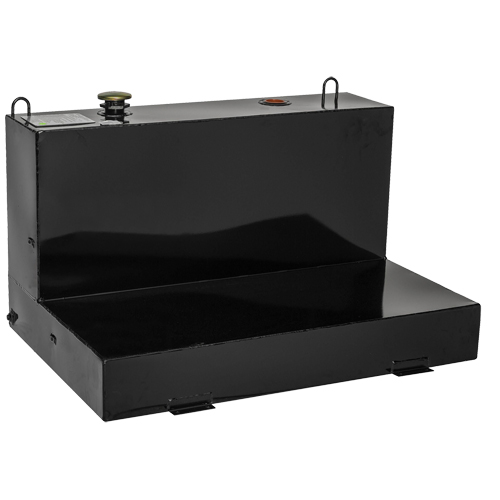 R&eacute;servoir de transfert pour carburant en acier, Acier, Capacit&eacute; 85 gal., Noir Nassau Supply