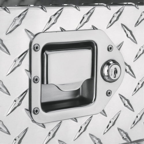 Aluminum Fuel Transfer Tank & Chest, Aluminum, 74 gal. Capacity, Silver Nassau Supply