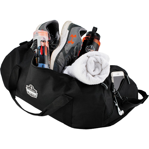 Arsenal&reg; 5020 Duffel Bag, Polyester, 3 Pockets, Black Nassau Supply