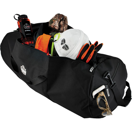 Arsenal&reg; 5020 Duffel Bag, Polyester, 3 Pockets, Black Nassau Supply