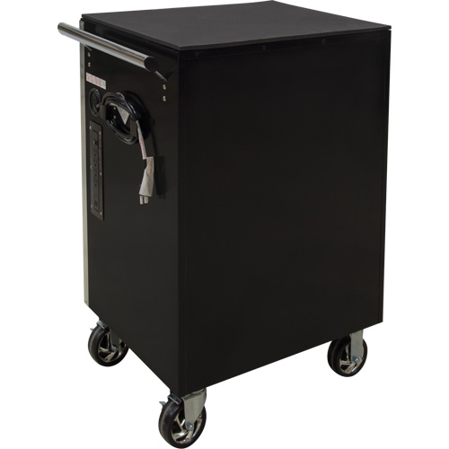 Chariot &agrave; outils &agrave; usage intensif, 7 tiroirs, 28" la x 22" p x 42-3/8" h, Noir Nassau Supply