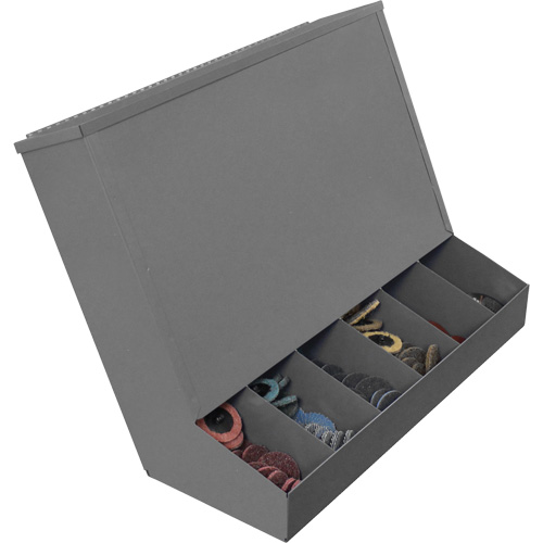 Gravity Feed Dispenser with Lid Nassau Supply