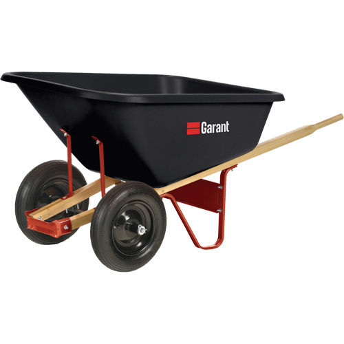 Wheelbarrow, 8 cu. Ft., Polyethylene Tray Nassau Supply