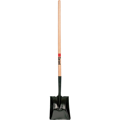 Pelle carr&eacute;e, Bois, Lame Acier durci, Manche en Droit, Longueur 42" Nassau Supply