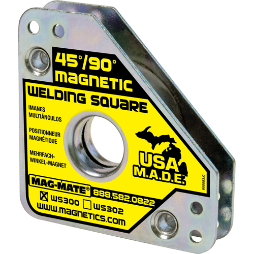 &eacute;querres de soudage magn&eacute;tiques, 3-3/4" lo x 3/4" la x 3-3/4" h, 60 lb Nassau Supply