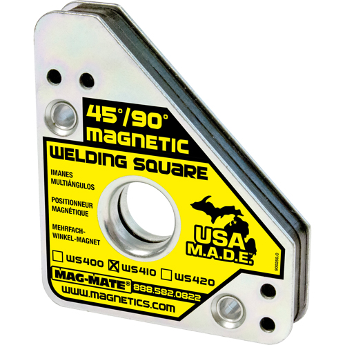 &eacute;querres de soudage magn&eacute;tiques, 3-3/4" lo x 3/4" la x 4-3/8" h, 75 lb Nassau Supply