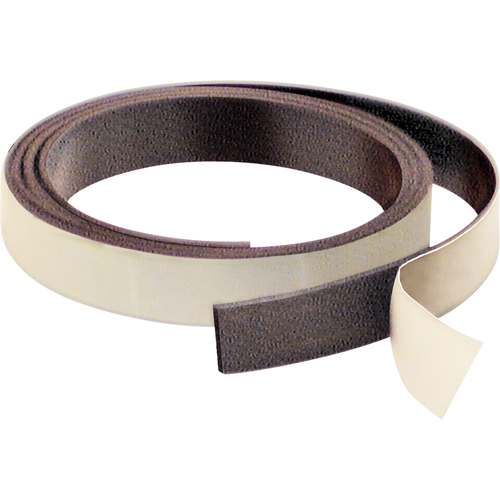 Magnetic Strips, 200' L x 3/4" W, 1/32" Thickness, Strength of 3 lbs. per Lin. Ft. Nassau Supply