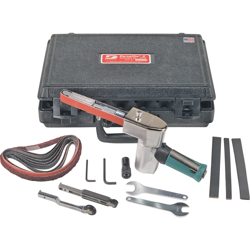 Dynafile&reg; II Abrasive Belt Machines, 1/4" - 3/4", 1/4" NPTF Nassau Supply