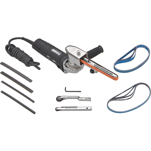 Ponceuses &agrave; ruban &eacute;lectrique Dynafile II, 1/8" - 3/4" Nassau Supply