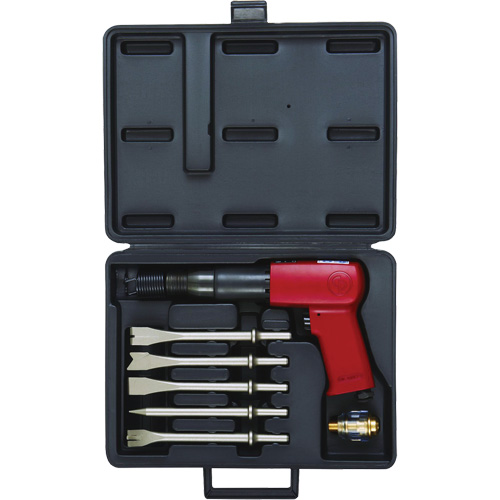 Ensemble de marteau pneumatique de s&eacute;rie lourde, 25 pi³/min, 1/4", 2300 coups/min, 3/4" x 3-1/2" (19 mm x 89 mm) Nassau Supply