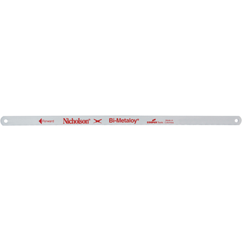 Bi-Metaloy&reg; Hacksaw Blades, Bi-Metal, 12" L, 32 TPI Nassau Supply