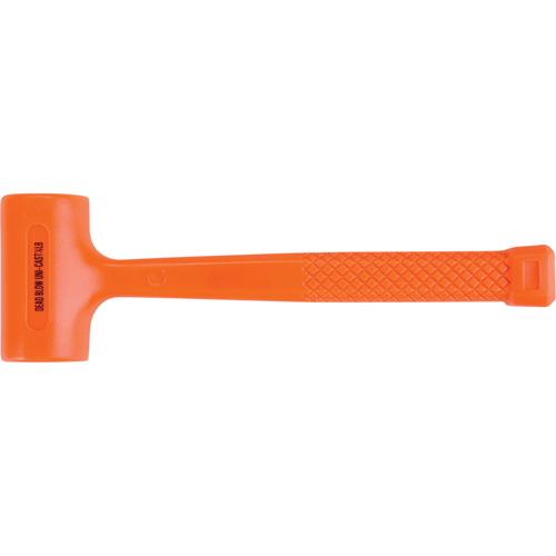 Dead Blow Hammer, 8 oz., Textured Grip, 10-1/2" L Nassau Supply