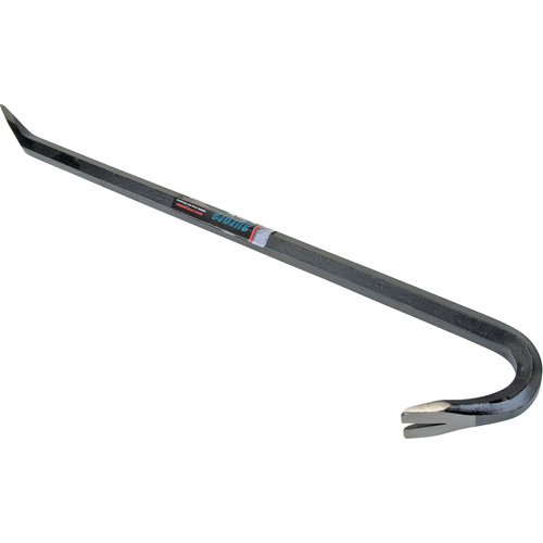 Gooseneck Wrecking Bar, 3/4" Width, 24" Length Nassau Supply