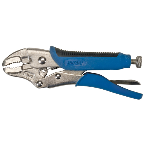 Pince-&eacute;tau avec coupe-fils, Longueur 5", M&acirc;choire courb&eacute;e Nassau Supply
