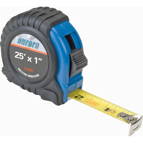 Measuring Tape, 1" x 25', in/ft. Graduations Nassau Supply