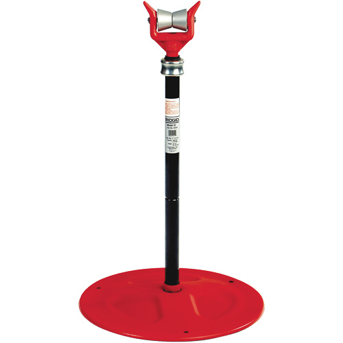 Support de tuyau ajustable no 92, 81-104 cm R&eacute;glage de la hauteur, 150 mm Capacit&eacute; max. de tuyau, 2500 lb Capacit&eacute; de charge max. Nassau Supply