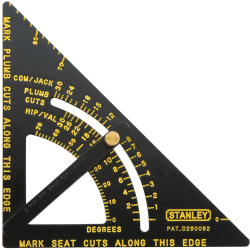 &eacute;querre r&eacute;glable de premi&egrave;re qualit&eacute; Quick Square Nassau Supply