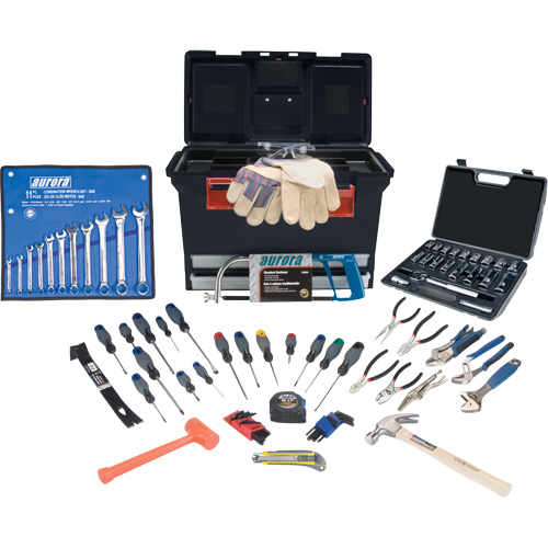 Ensemble d'outils pour ouvrier, 86 morceaux Nassau Supply