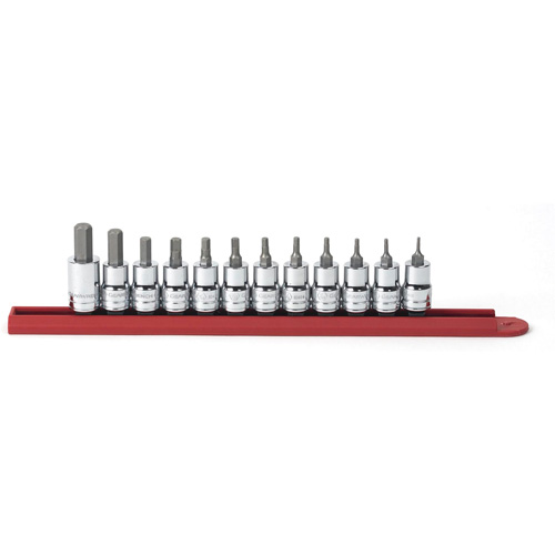 SAE Socket Set, Hex, 3/8" Drive, 12 Pcs Nassau Supply