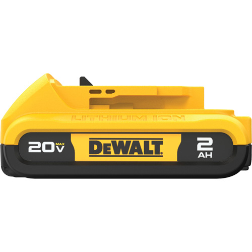 20V Max* Compact XR Battery Pack, Lithium-Ion, 20 V, 2 A Nassau Supply