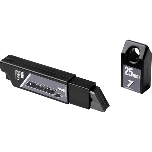 Lames de rechange noires tr&egrave;s aiguis&eacute;es, Style Cassable Nassau Supply