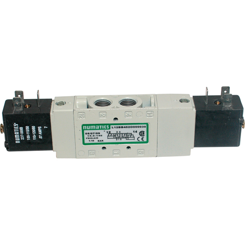 &eacute;lectrovannes pilotes &agrave; 5 voies 2 positions et 4 voies, Tuyau de 3/8", 150 psi Nassau Supply