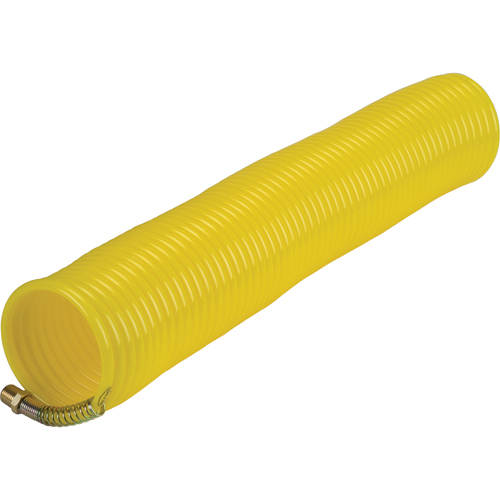 Tuyaux &agrave; air auto r&eacute;tractables en nylon a/raccords, Air, 1/4" DI x 50' lo, Nylon, 200 psi &agrave; 23°C Nassau Supply