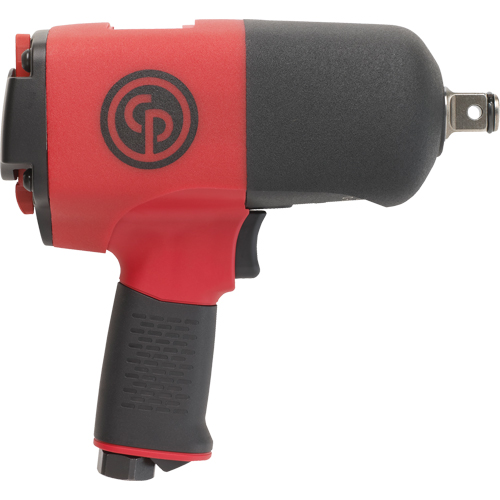 Aluminum Impact Wrench, 1/2" Drive, 1/4" NPTF Air Inlet, 11500 No Load RPM Nassau Supply